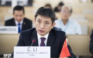 H.E. Mr. Li Chenggang, Assistant Minister of Commerce, China attends the « Ministerial Roundtable: 21st Century Global Investment Policy Making » during the Wolrd Investment Forum 2018, Palais des Nations. 25 October 2018. UNCTAD Photo by Violaine Martin
