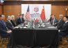 U.S. Secretary of State Marco Rubio held his first in-person meeting with Chinese Foreign Minister Wang Yi