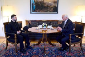 泽连斯基会见德国总统