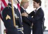 Donald Trump welcomes Justin Trudeau to White House