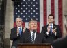 Flanked by Vice President Mike Pence and House Speaker Paul Ryan (R-WI), President Donald Trump delivers his Joint Address to Congress at the U.S. Capitol Building in Washington, D.C., Tuesday February 28, 2017. (Official White House Photo by Shealah Craighead)