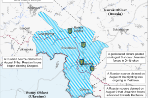 UAF Kursk Incursion August 9, 2024