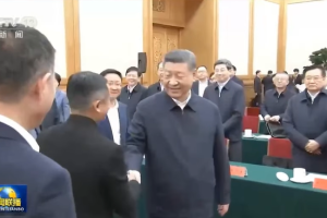 习近平和马云握手