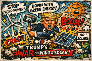 特朗普向新能源开战