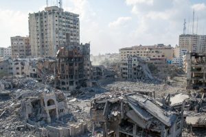 The bombing of the Gaza Strip is continuing.