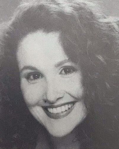 A photograph of Suzanne Fountain when she was acting in plays at the Denver Center for the Performing Arts in the early 1990s.
