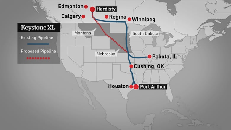 A look at the history of the Keystone XL pipeline expansion | CBC News